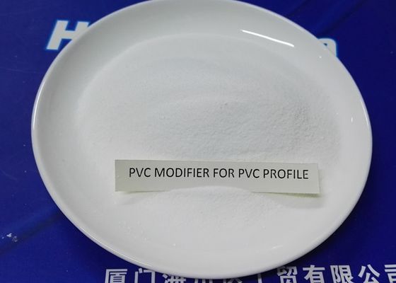 China Modificante de acrílico WS-E8 del impacto del polvo cristalino para el perfil del PVC proveedor